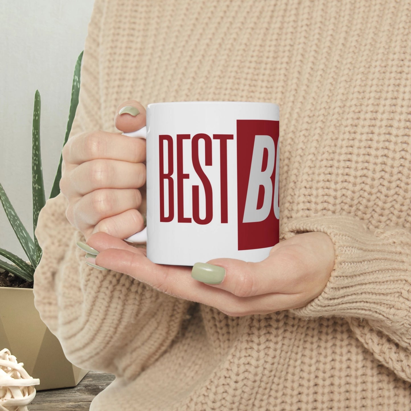BEST BOSS Mug | Printed Ceramic Coffee Mug