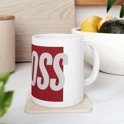 BEST BOSS Mug | Printed Ceramic Coffee Mug