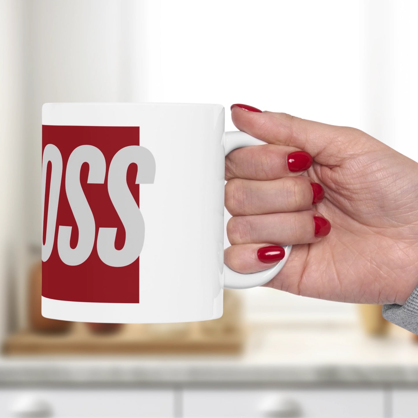 BEST BOSS Mug | Printed Ceramic Coffee Mug