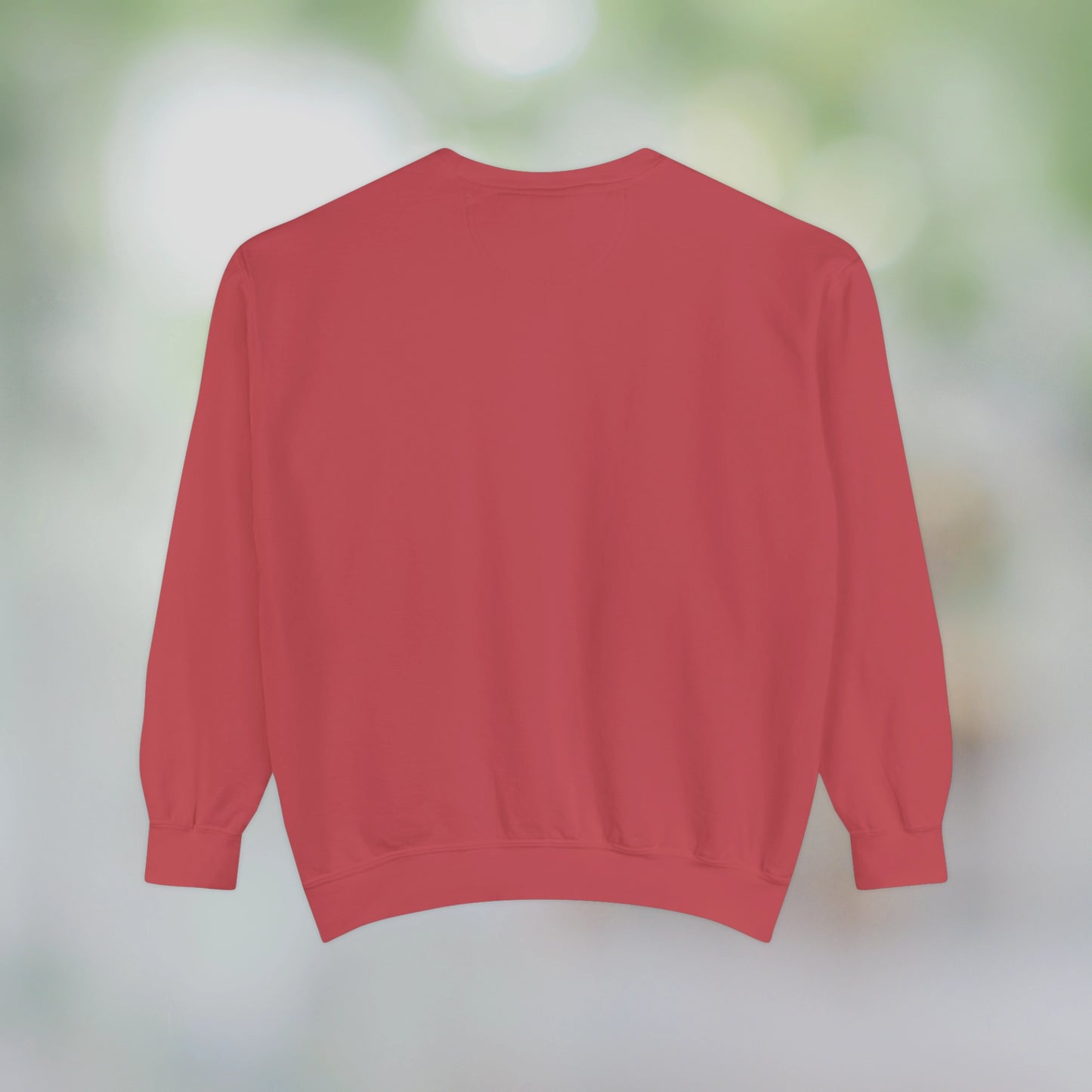 BEST BOSS / Unisex Garment-Dyed Front Print Sweatshirt