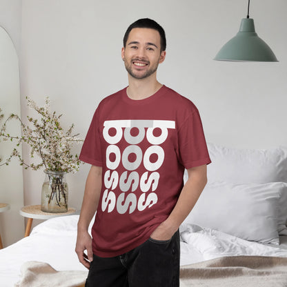 BOSS / Unisex Garment-Dyed Front Print T-Shirt