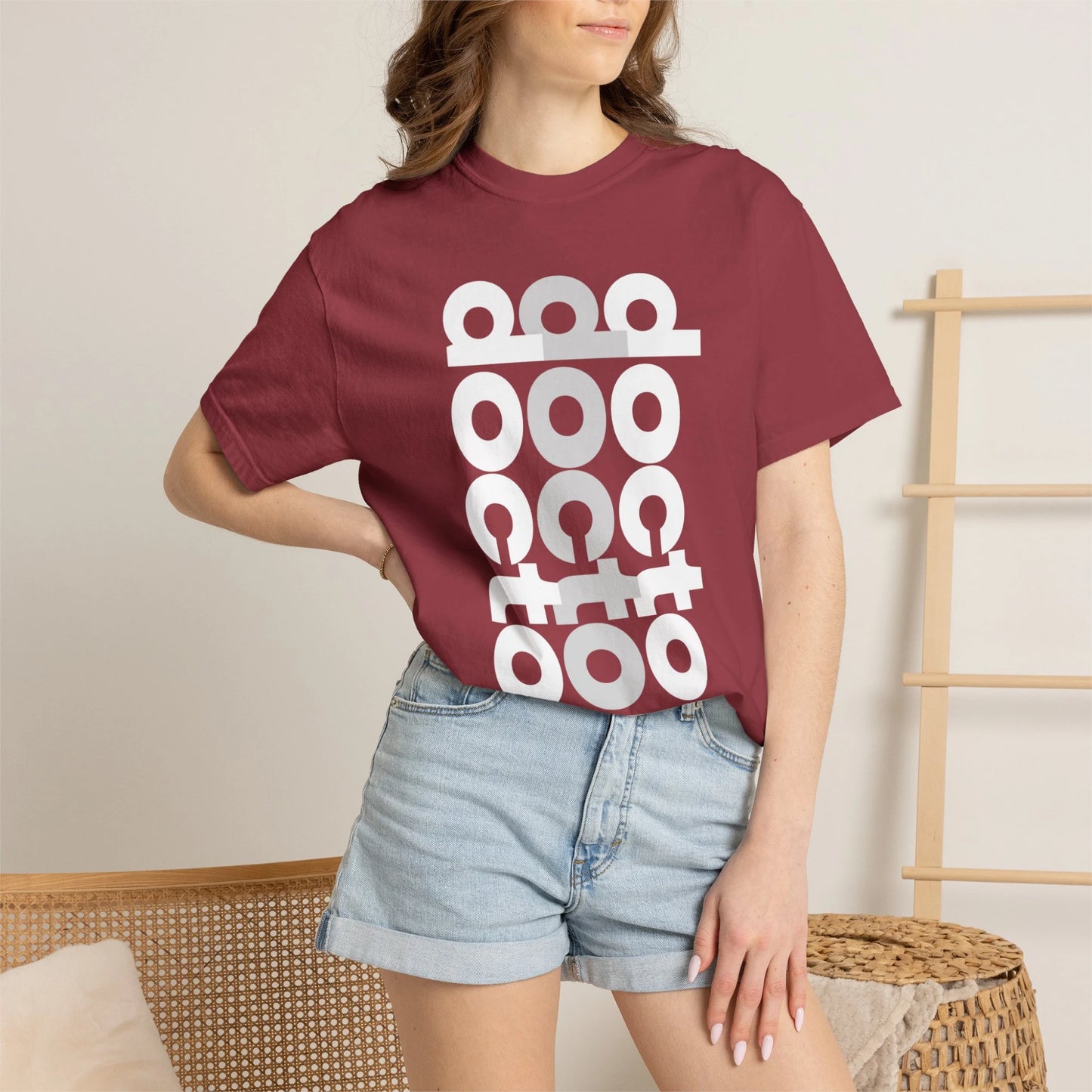 DOCTOR / Unisex Garment-Dyed Front Print T-Shirt