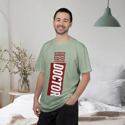 BEST DOCTOR / Unisex Garment-Dyed Front Print T-Shirt