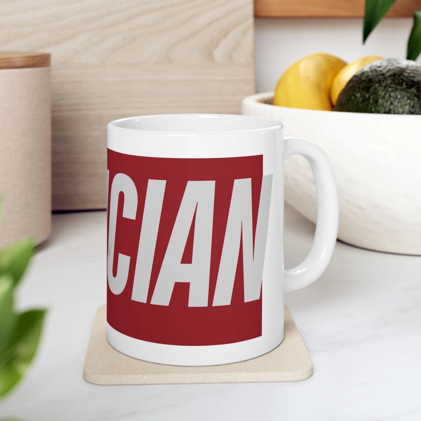 ELECTRICIAN Mug | Printed Ceramic Coffee Mug