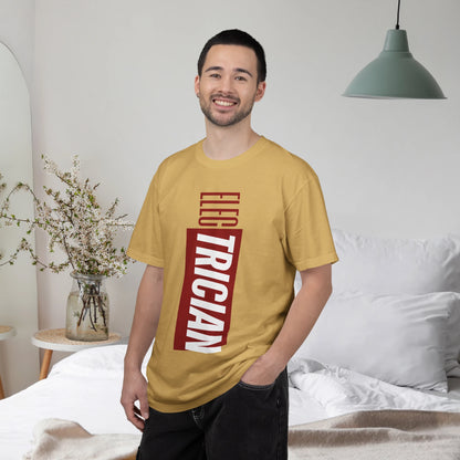 ELECTRICIAN / Unisex Garment-Dyed Front Print T-Shirt
