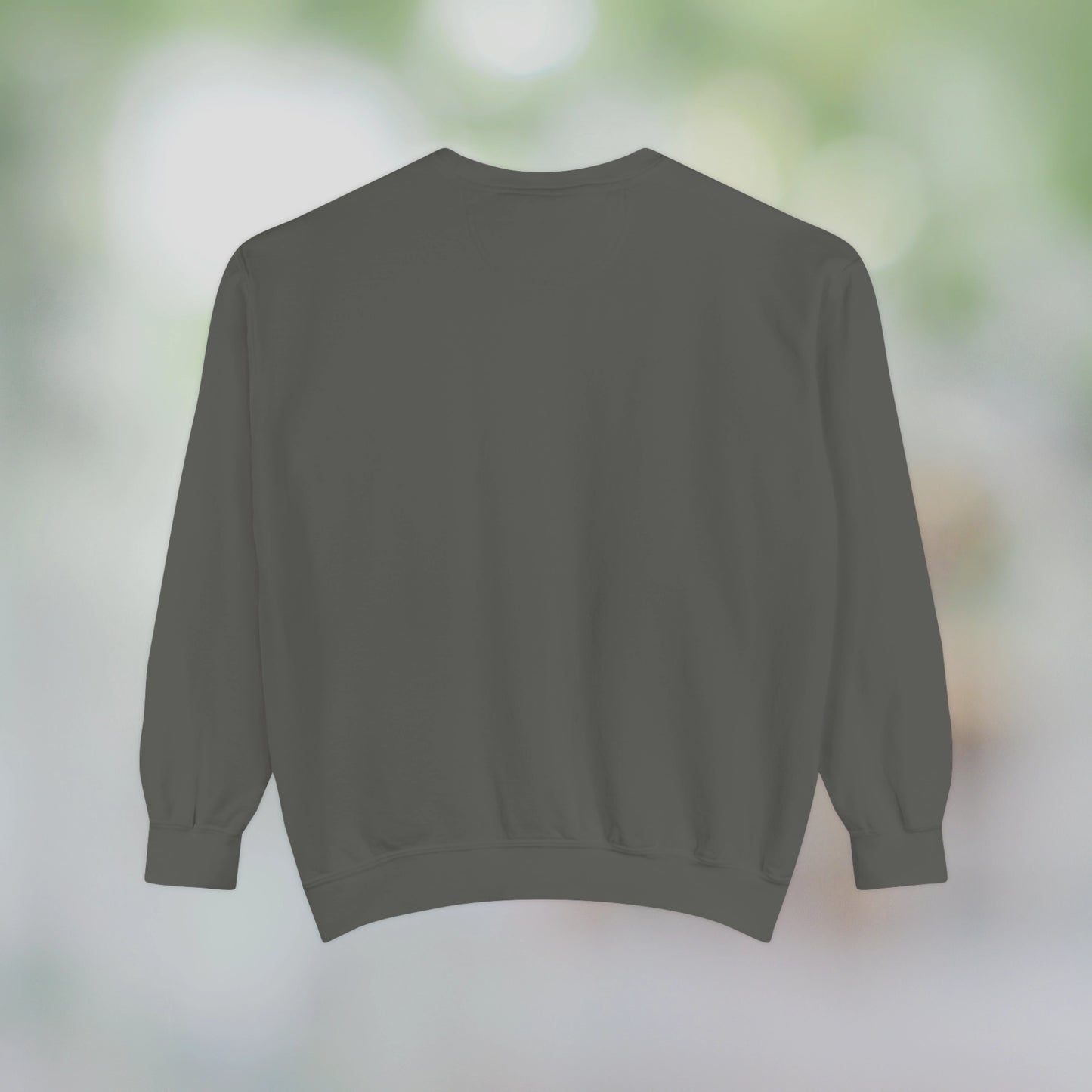 BEST FARMER / Unisex Garment-Dyed Front Print Sweatshirt