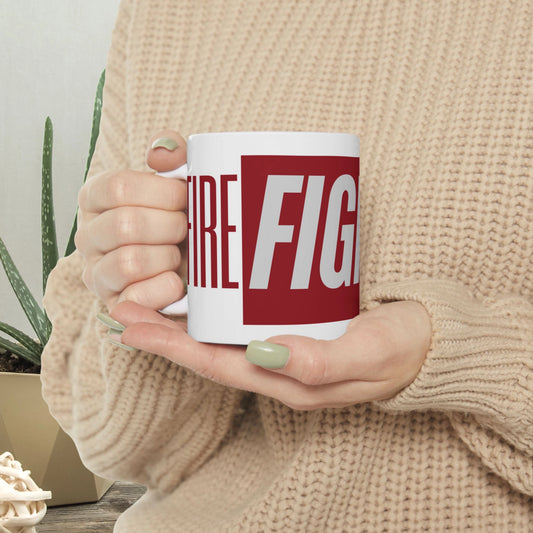 FIREFIGHTER Mug | Printed Ceramic Coffee Mug