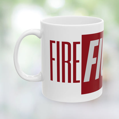 FIREFIGHTER Mug | Printed Ceramic Coffee Mug