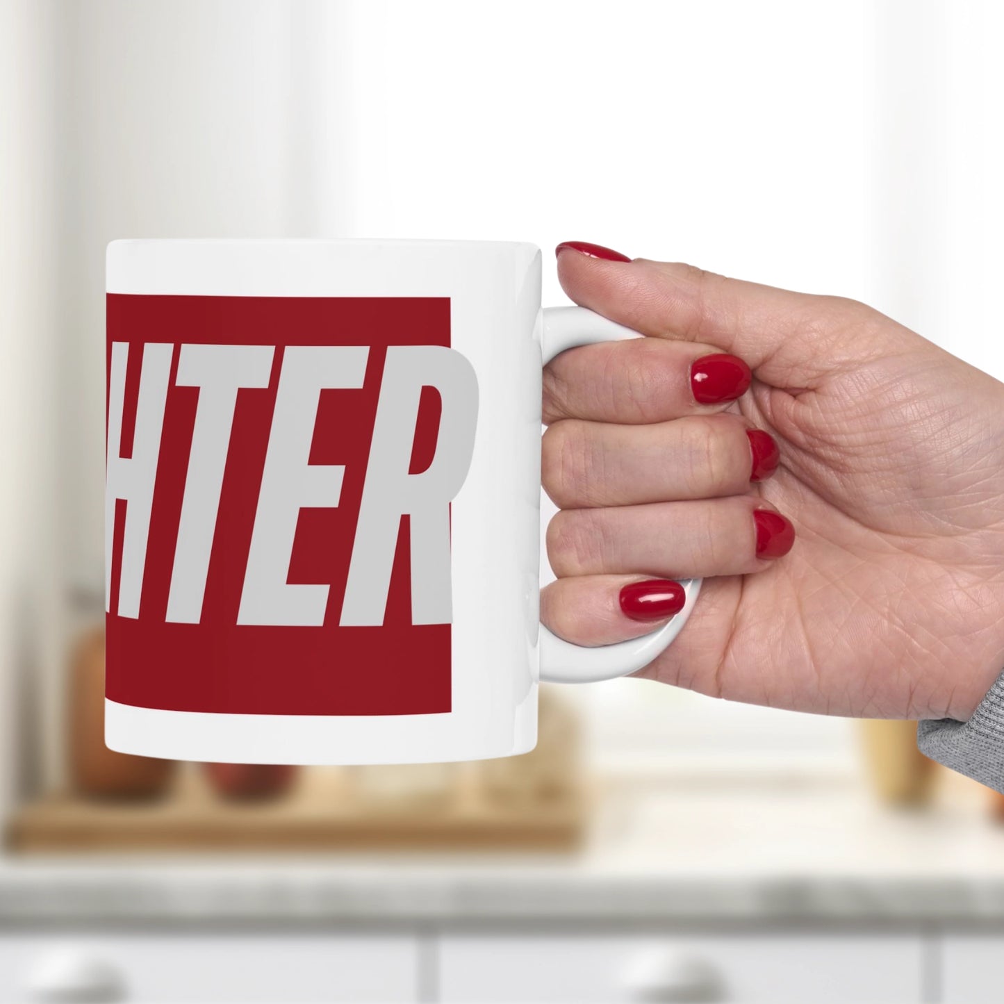 FIREFIGHTER Mug | Printed Ceramic Coffee Mug