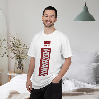 BEST MECHANIC / Unisex Garment-Dyed Front Print T-Shirt