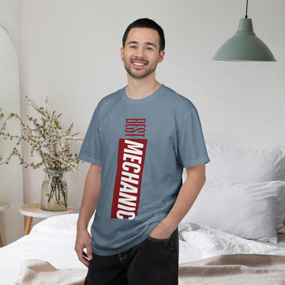 BEST MECHANIC / Unisex Garment-Dyed Front Print T-Shirt