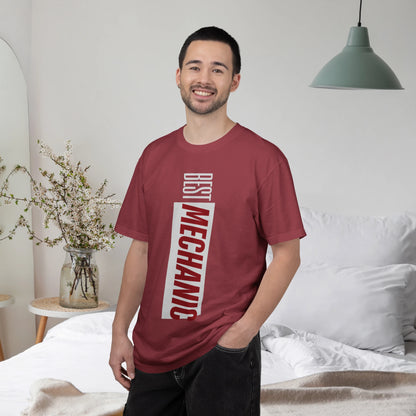 BEST MECHANIC / Unisex Garment-Dyed Front Print T-Shirt