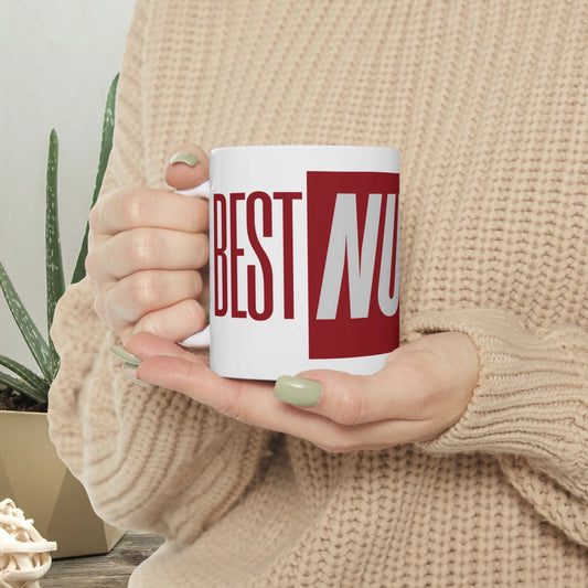 BEST NURSE Mug | Printed Ceramic Coffee Mug