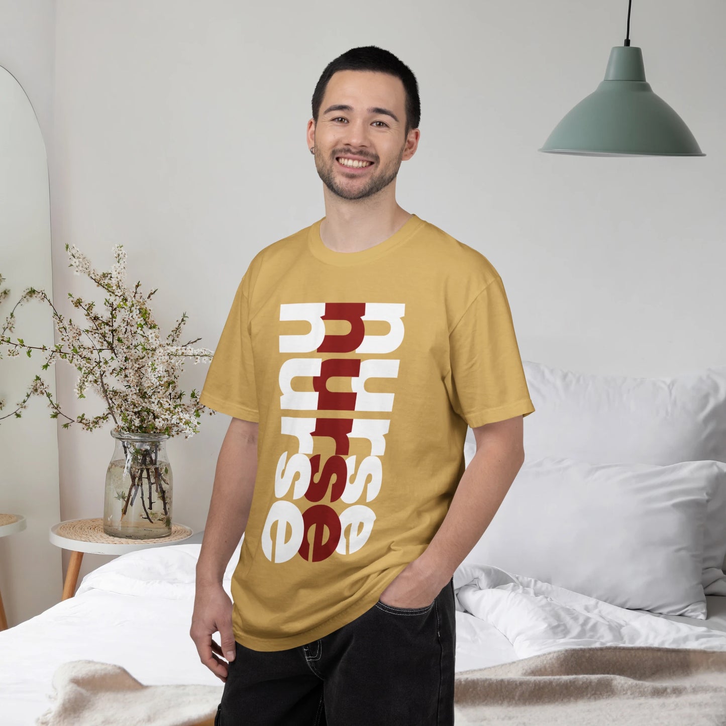 NURSE / Unisex Garment-Dyed Front Print T-Shirt
