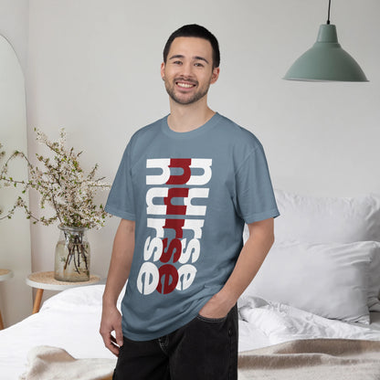 NURSE / Unisex Garment-Dyed Front Print T-Shirt