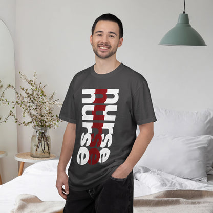 NURSE / Unisex Garment-Dyed Front Print T-Shirt