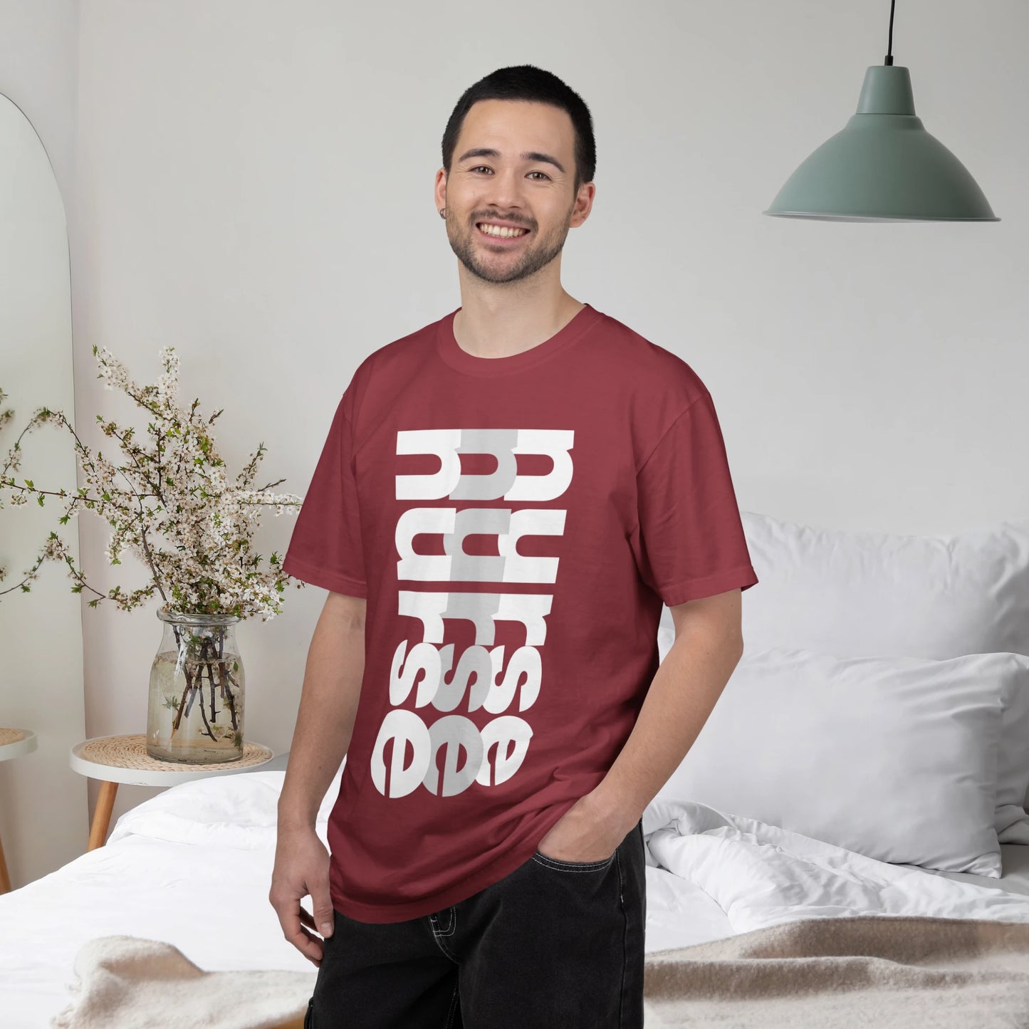 NURSE / Unisex Garment-Dyed Front Print T-Shirt