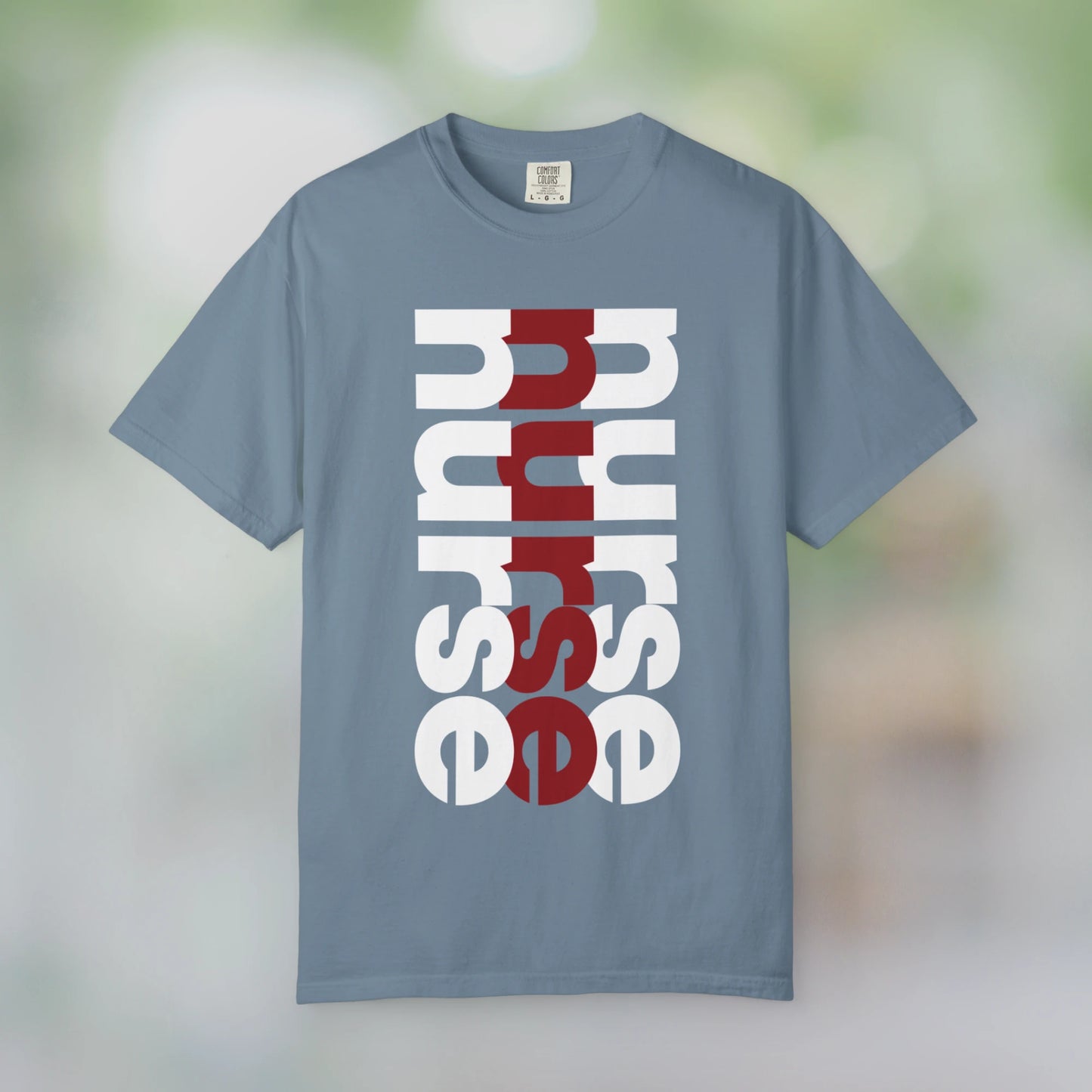 NURSE / Unisex Garment-Dyed Front Print T-Shirt