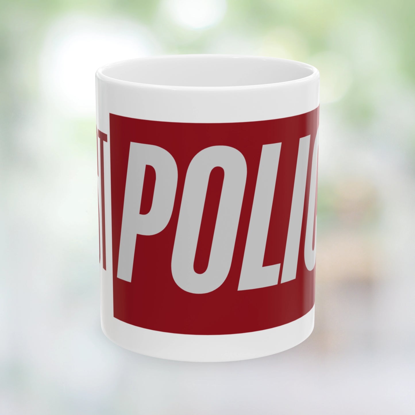 BEST POLICE Mug | Printed Ceramic Coffee Mug