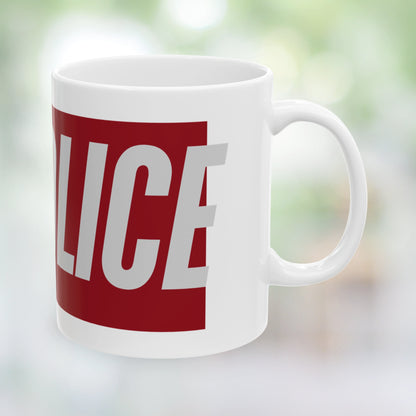 BEST POLICE Mug | Printed Ceramic Coffee Mug