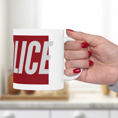 BEST POLICE Mug | Printed Ceramic Coffee Mug