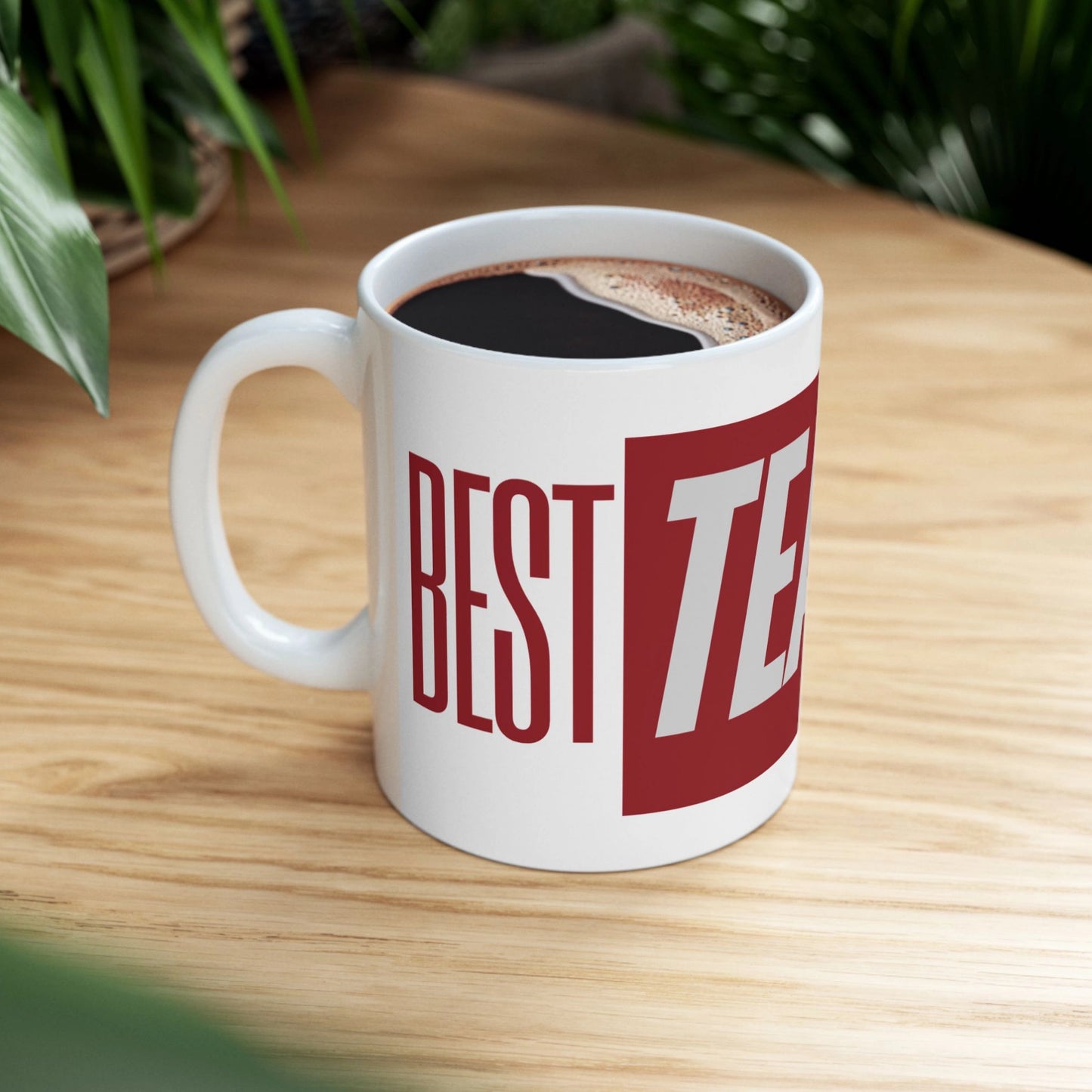 BEST TEACHER Mug | Printed Ceramic Coffee Mug