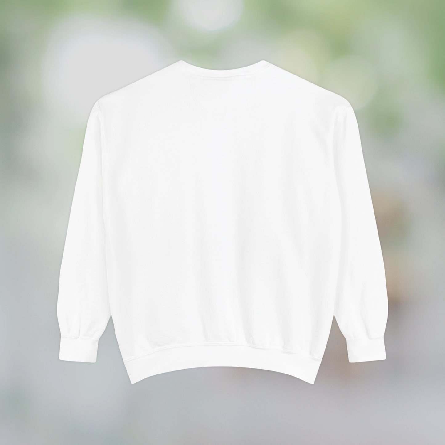 BEST TRUCKER / Unisex Garment-Dyed Front Print Sweatshirt